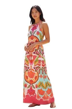 vince camuto halter floral chiffon dress | Dresses | Vince Camuto Maxi Size 4 flutter sleeve satin dress